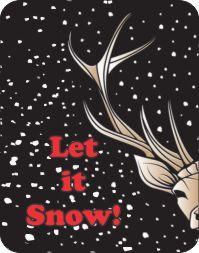  Let It Snow Air Freshener | My Air Freshener